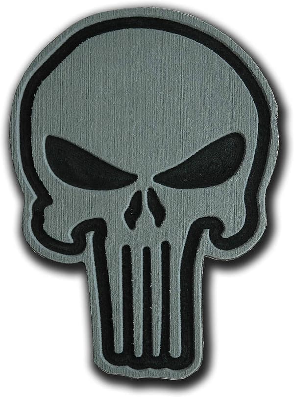 2024, Snowboard Stomp Pad - Skull P Harmaa