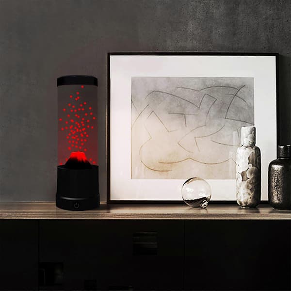 Vulkanlampe til voksne, USB-drevet batteridrevet mini-vulkanlamper til børn, natlys til børn, stemningsbelysning, nyhedbelysning