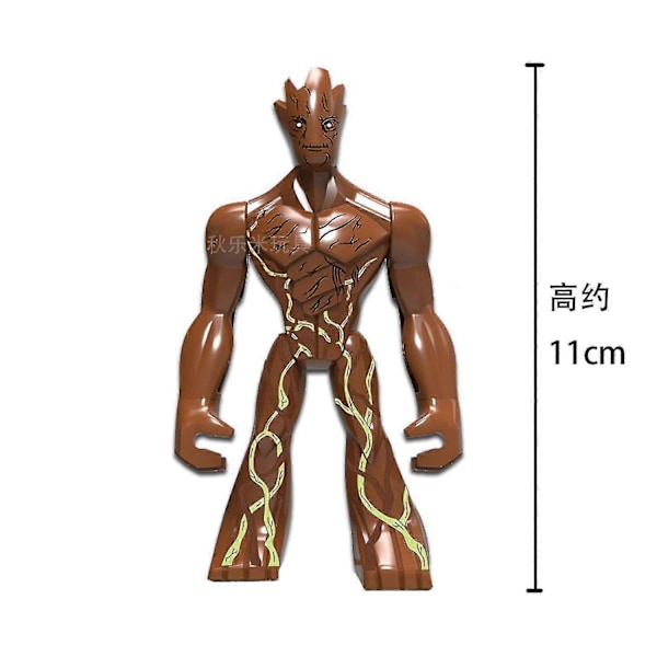9 kpl Guardians of the Galaxy Minifiiguureja Rakennuspalikoista Leikkikaluja Lahjoja