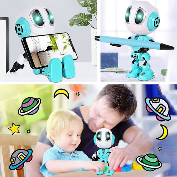 Leksaker för pojkar 3-8 år, Mini robotleksaker för barn småbarn leksaker för pojkar 4-7 julklappar födelsedagspresenter för 3 4 5 6 7 år gamla pojkar flickor småbarn