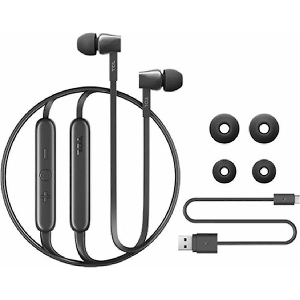TCL MTRO100BTWT Trådløse In-Ear Høretelefoner til Opkald/Musik Bluetooth - Sort