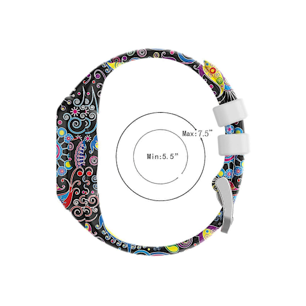 Til Garmin Vivofit JR3 Silikone Print Urrem