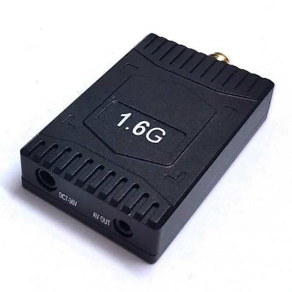 1.6G FPV VRX Kit FPV Videomottaker Høy Sensitivitet Mottaker