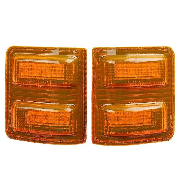 Par LED-sidomarkörljus Bakre spegellampa Amber för F250 F450 F550 Super Duty 2008-2016 1448