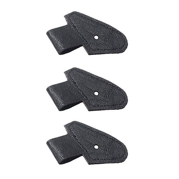 3 st End-Pin Jack Remmar för Akustisk Gitarr Mandolin Pickup Socket Tillbehör