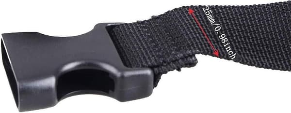 Webbing-stropp 25 mm Nylon, Heavy Duty, med spenner, Bagasjestropper, Nyttig stropp