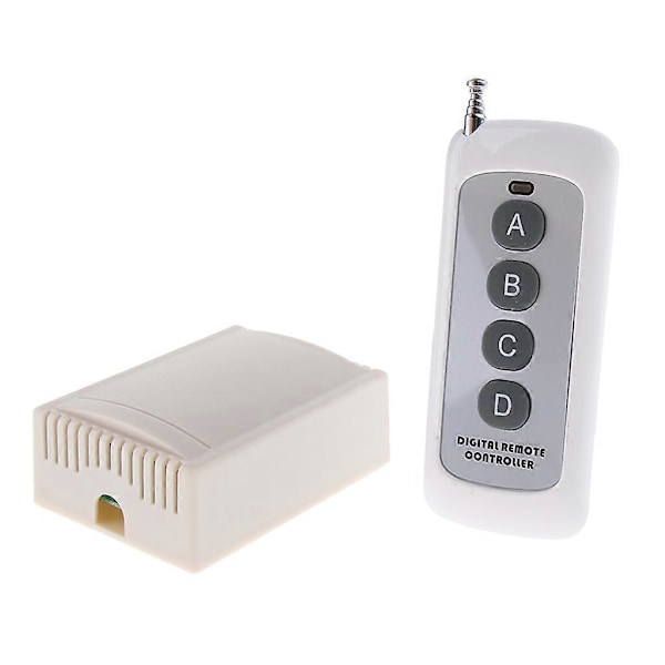 4-kanals RF Smart Fjärrkontroll Switch 433 för Hem Relä DC12V