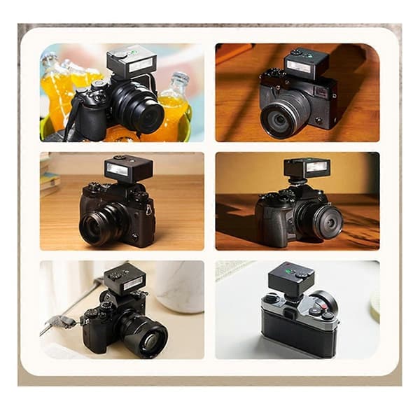 IM30 Mini Flash Bærbar 7-Hastigheds Lysdæmper Manuel Kamera Flash til GR3 DSLR Kameraer Tilbehør