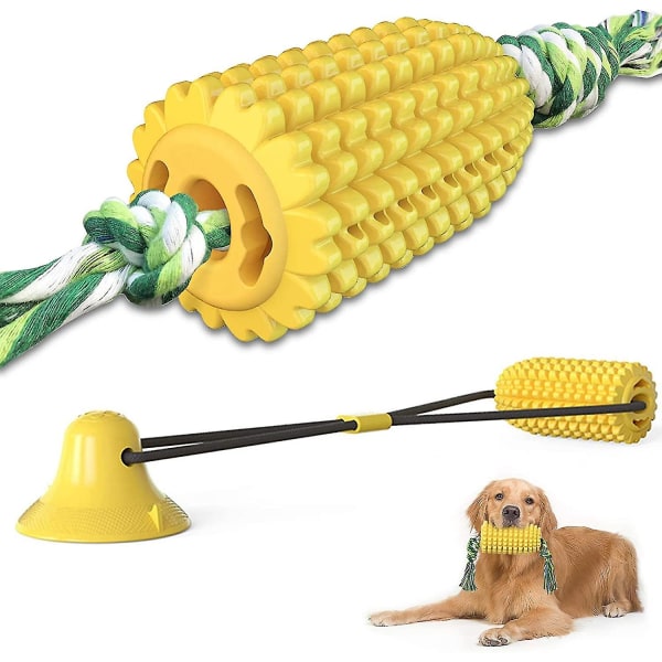 2 pakkaus maissin muotoinen koiran hammasharja Wedge Dog -hammasharja pureskella maissi koiran lelu tuhoava lahja