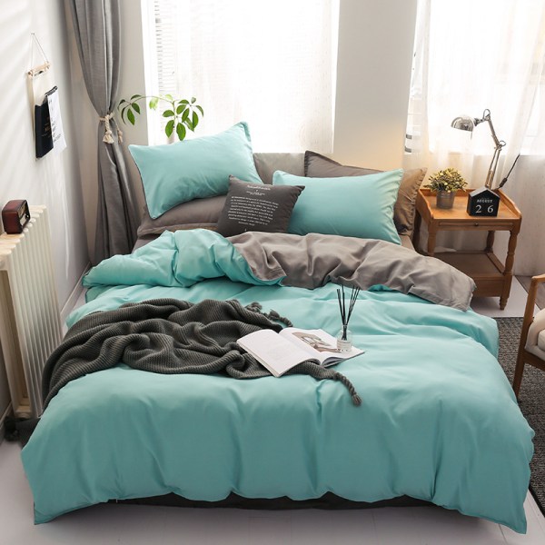 Firedelt sengesæt 200*230 - dynebetræk 150x200 cm - 2 pudebetræk 48*74 cm color 2
