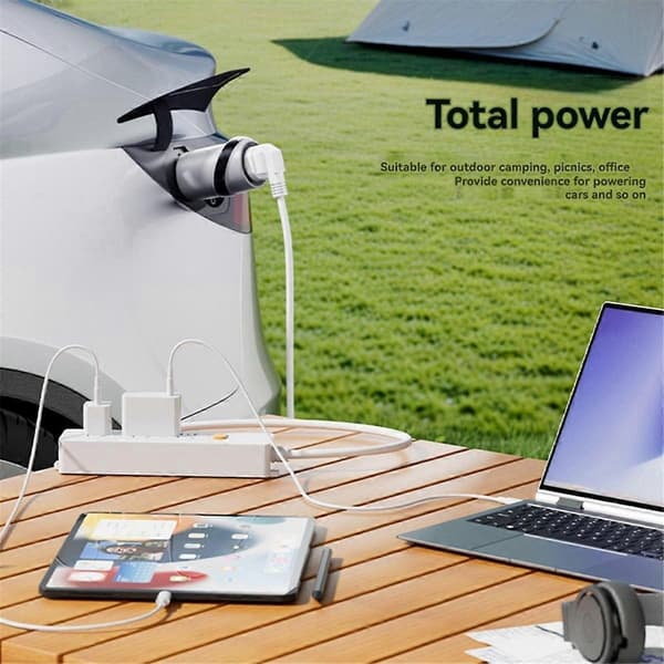 Til Smart V2L Adapter EV V2L GMW ORA 6 V2L Adapter Schuko V2L Connector Entladekabel Oplader