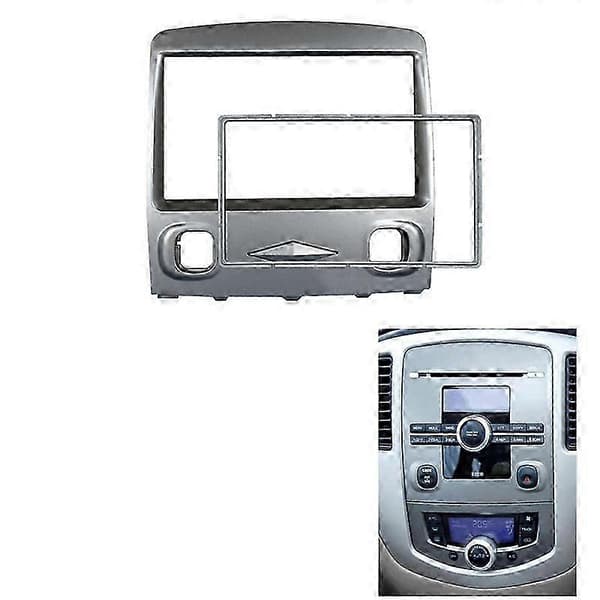 Bilradio Fasram 2din Gränssnittsplatta Panel Instrumentbräda Trim För 2008-10 2006-08-Yogu