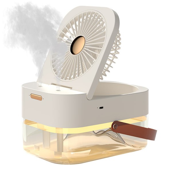 Lille klimaanlægsventilator, husholdningsventilator, kontorvandventilator, skrivebordsminiventilator til kollegieværelse style6