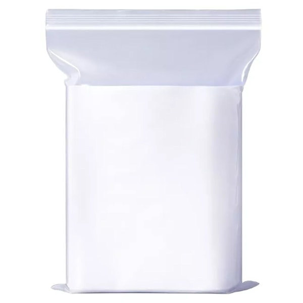 100-pak - 5x7cm Lynlåsposer / Lynlåsposer / Zip Lock Poser Transparent