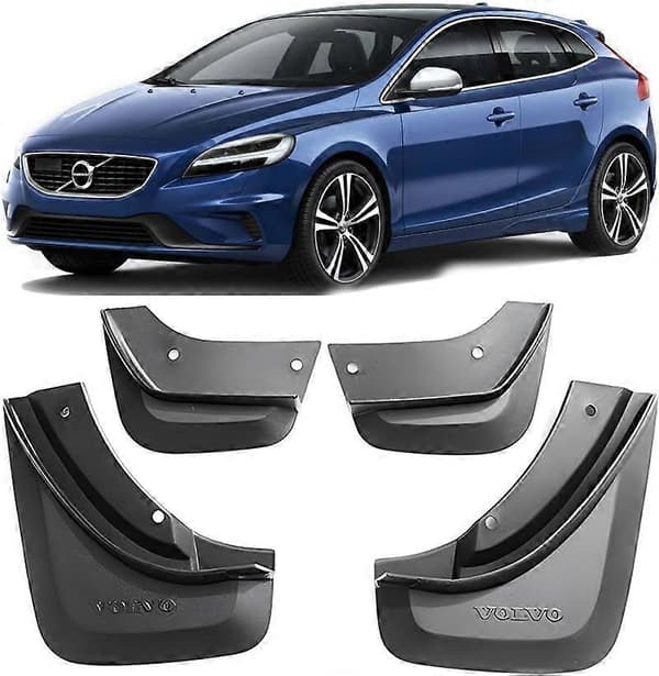 Originalt komplet sæt stænkskærme mudderklapper skærm til 2012-2024 Volvo V40 R-Design