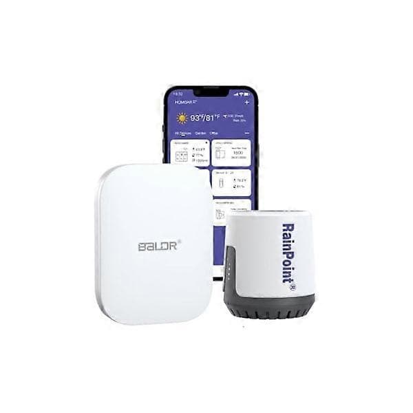 RAINPOINT Langaton Wi-Fi Digitaalinen Sademittari, 2,4 GHz Wi-Fi vain