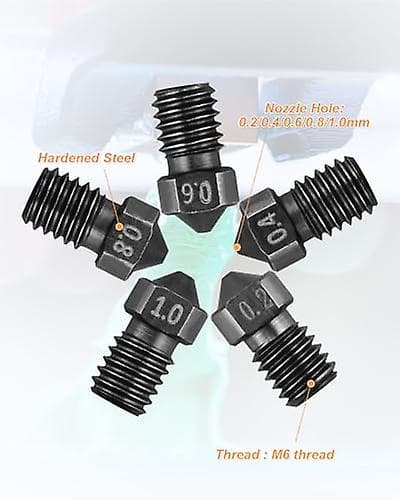 Til ANYCUBIC Mega/Mega S Mega X Chinron 4Max pro2.0 Vyper3D printer ekstruder hot end med 0,4 mm dyse (til Mega X)