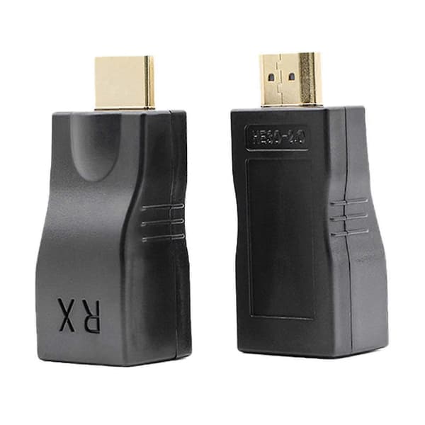 HDMI-forlænger HDMI til RJ45 over Cat 5e/6 Netværk LAN Ethernet Adapter 4k 1080peu