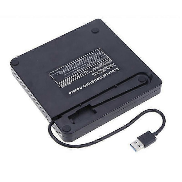 PC Laptop Ekstern USB 3.0 DVD RW CD Brenner Bærbar Optisk Stasjon Brenner Leser Spiller Skuff Portab jn