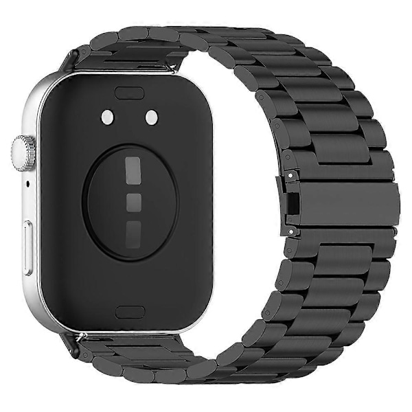 Type A Erstatningsarmbånd for Huawei Watch Fit 3, 3-leddet rustfritt stålrem med verktøy