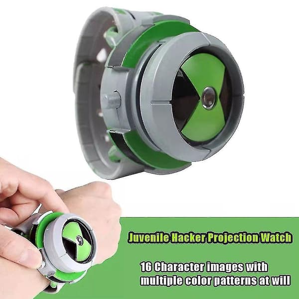 Ben 10 Ultimate Omnitrix Klocka Stil Japan Force S9R3 Alien Barn Projektor/ Leksak