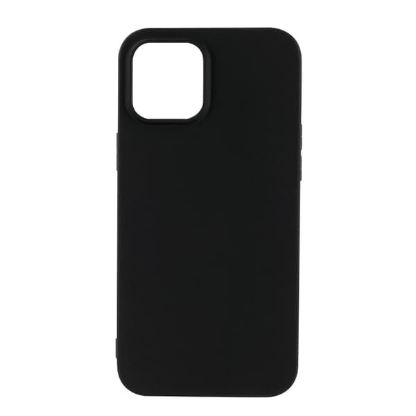 iPhone 12 Pro Max, TPU-takakuori, musta