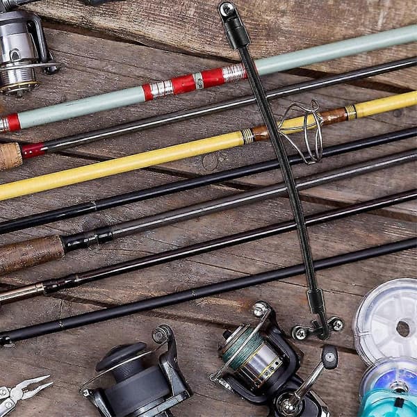 2x Fiskestangstropp Båt Kajakk Kobling Rekkemontering Stangstroppholderstropp