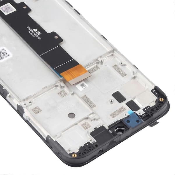 Til Motorola Moto G30 Grade B LCD-skærm og Digitizer-samling + Ramme