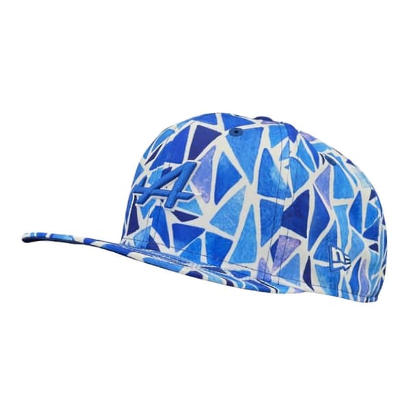2024 Alpine Barcelona AOP 9FIFTY Keps (Blå Azur/Vit)