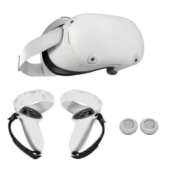 Nytt Kompatibelt Med Oculus Quest 2 Vr Touch Controller Håndtak Grep Deksel D
