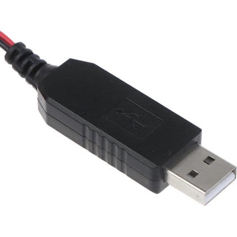 USB-strømkabel for elektrisk leketøyklokke, LED-stripe - 2 meter