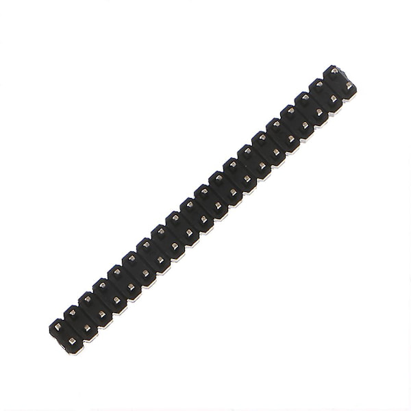 2,54 mm 2x20 Pins Afbrydeligt Dobbelt Han-Header Pin til Raspberry Pi Zero GPIO
