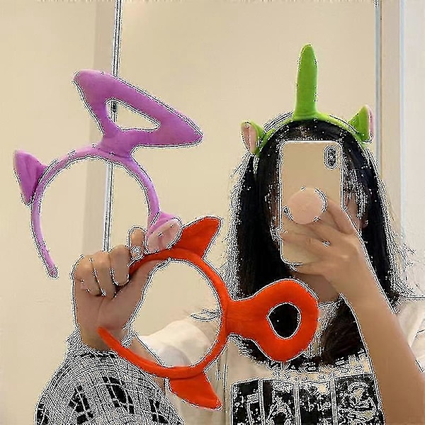Søde Teletubbies Anime Pandebånd Fest Børne Pandebånd, 4 Styk, Billede Farve