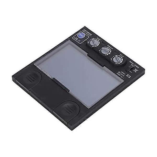 Svetslins Solcell Automatisk LCD Dimning Svetshjälm Filter Glasögon Svetslins Panel Ersättningsfilter