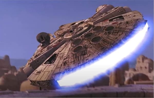 Millennium Falcon Metalflaskeåbner