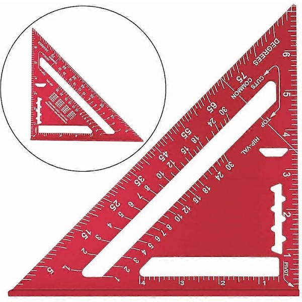 Milwaukee METRISK TØMRERVINKEL 4932472124