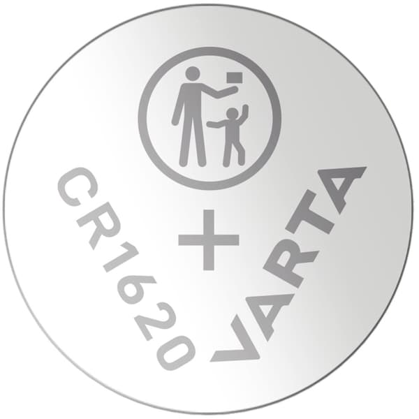 CR1620 3V Litium Knappcellebatteri 2-pakning
