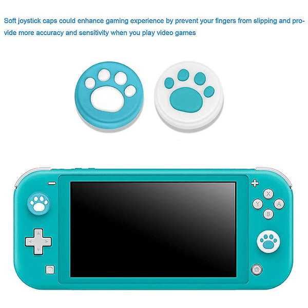 2-pak udskiftnings-joystick analog tommelfingerpind til Switch Lite-controller - med reparationsværktøjssæt