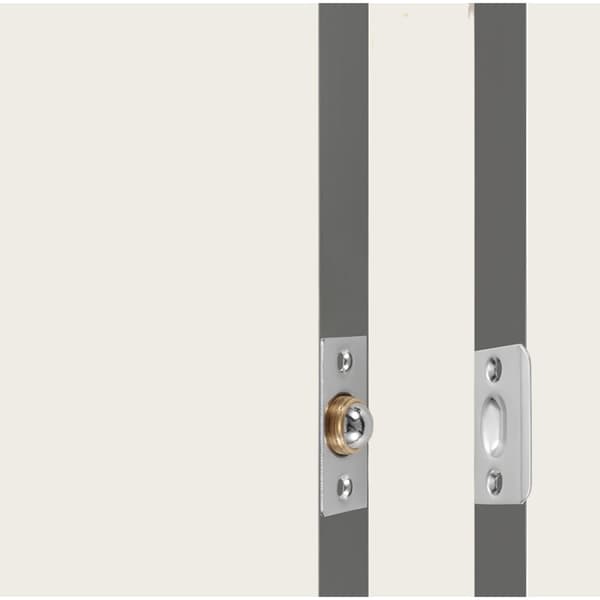 Stainless Steel Small Door Catch with Screws (2-Pack) - Secure and Reliable