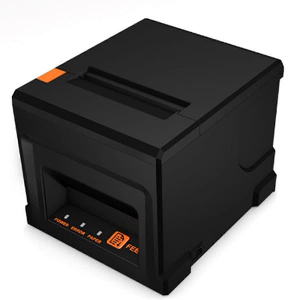 80mm Termisk Kvitteringsskriver USB LAN Bluetooth EU-plugg
