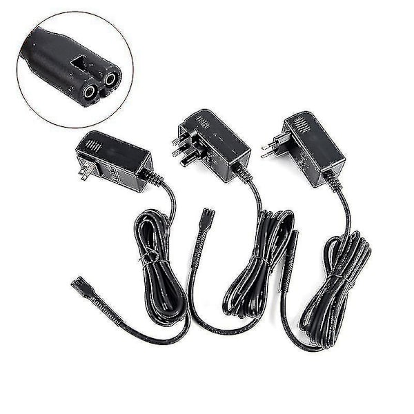 Opladnings Cradle Stativ AC Adapter Oplader Kompatibel Wahl 8148/8591/8504/1919 Trimmer