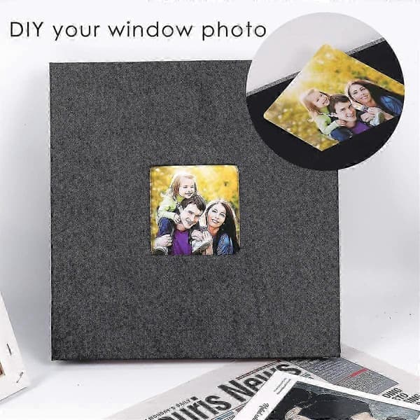 Foto Scrapbog til Bryllup// Linned Cover DIY til S Dag Ms-Yogu