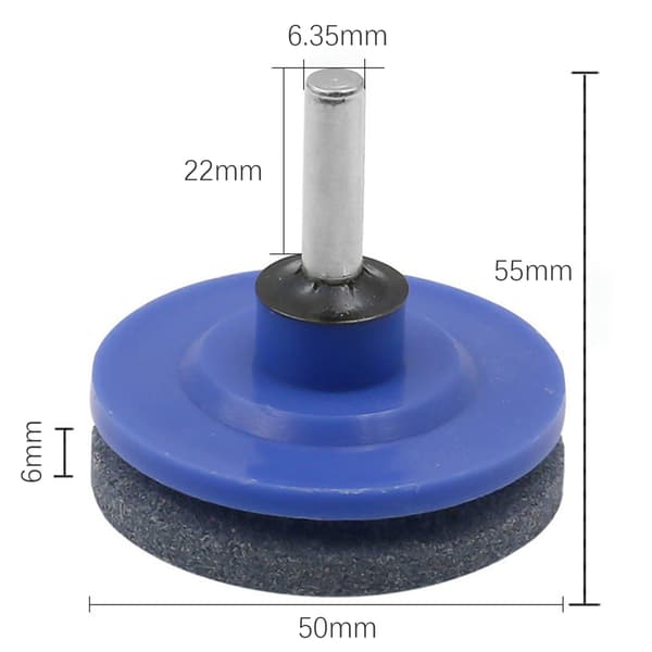6-pack Lawn Mower Blade Sharpener Black