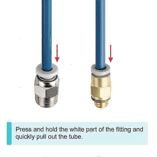 Opgraderet 1M PTFE-slange til Bowden-slange til 1,75 mm endefilament 3/3 Pro/5 -10