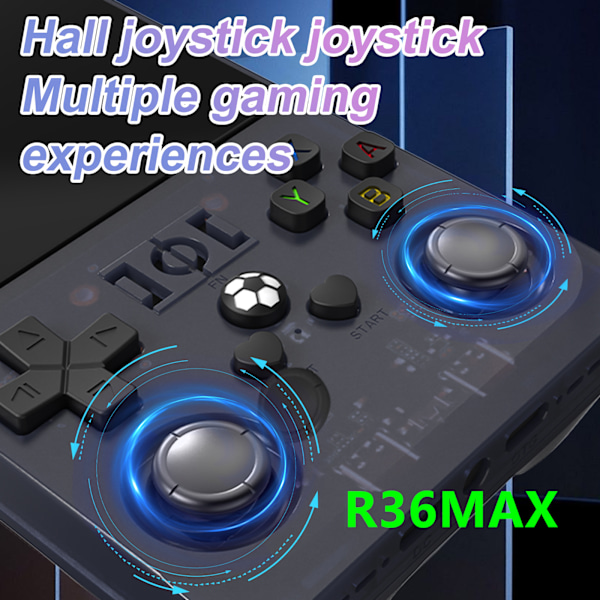Retro Bærbar Linux 4 Tommer IPS Videospilkonsol Håndholdt Videoafspiller 64GB Gaming