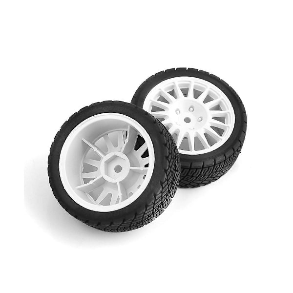 1/10 RC-auton renkaat maantierenkaat pyörät TT01 TT02 XV01 TA06 PTG-2 C3 RC-auton osille, 1