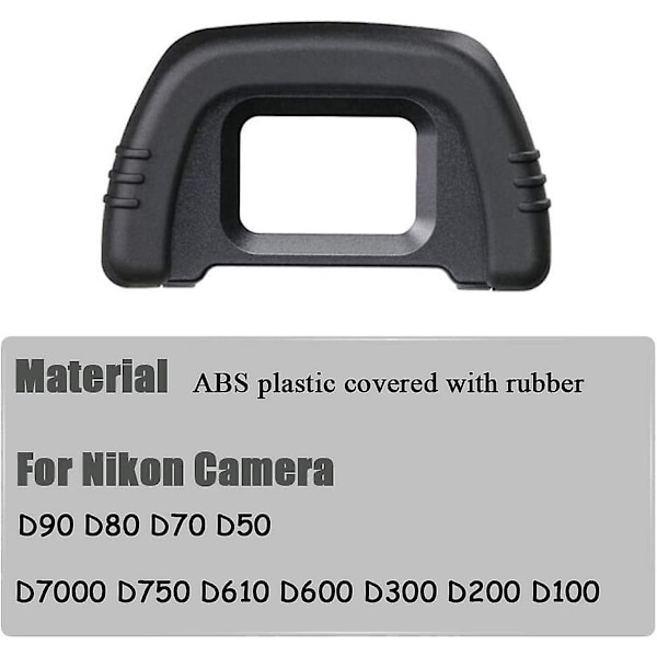 D90 D7000 Søkerokular Øyekopp For Nikon D7000 D90 D40 D50