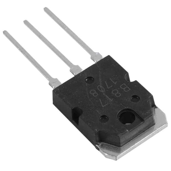 2 Silicium Transistor - D 1047 + B 817, 200 V, 12 A