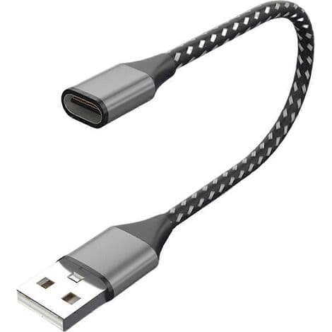 USB-C hun til USB 2.0 han forlængerkabel, forlængeradapter