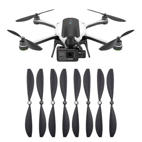 Gopro Karma Drone Tilbehørsdele - 4 Par Sorte Holdbare Propeller Blade Vinger